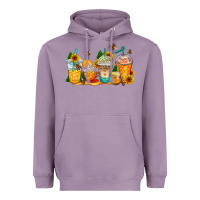 Lavender bumble bee coffee cups Heavyweight Hoodie - AdoDesignShop