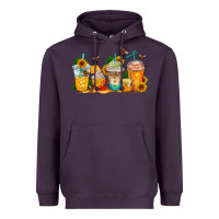 Plum bumble bee coffee cups Heavyweight Hoodie - AdoDesignShop