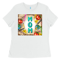 White teacher mom mother's day Ladies Tee - TumblerDesignByShophia