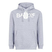 Heather Grey bad wolf   doctor who Heavyweight Hoodie - maiPhamDesign