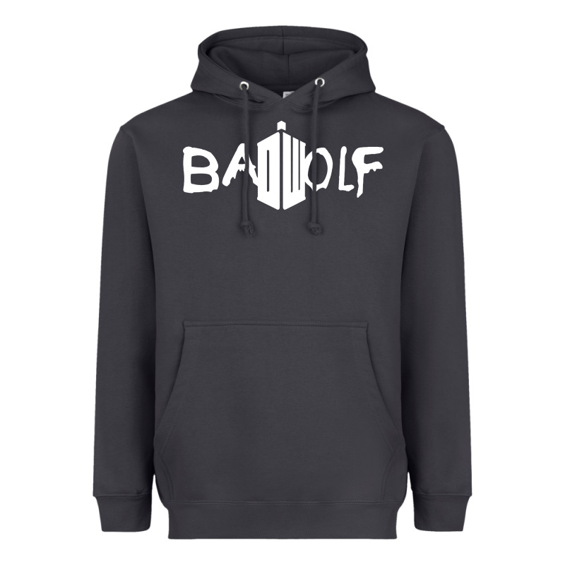Bad Wolf   Doctor Who Heavyweight Hoodie by maiPhamDesign | Teevron