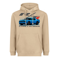 Mushroom Blue Challenger RT T-Shirt Heavyweight Hoodie - maiPhamDesign