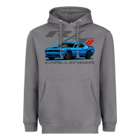 Storm Blue Challenger RT T-Shirt Heavyweight Hoodie - maiPhamDesign