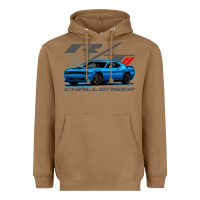 Toasted Coconut Blue Challenger RT T-Shirt Heavyweight Hoodie - maiPhamDesign