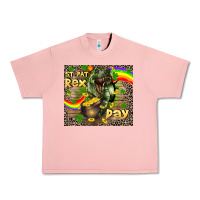 Salmon St. Pat Rex Day Urban Heavy Tee - CowGirlArtShop