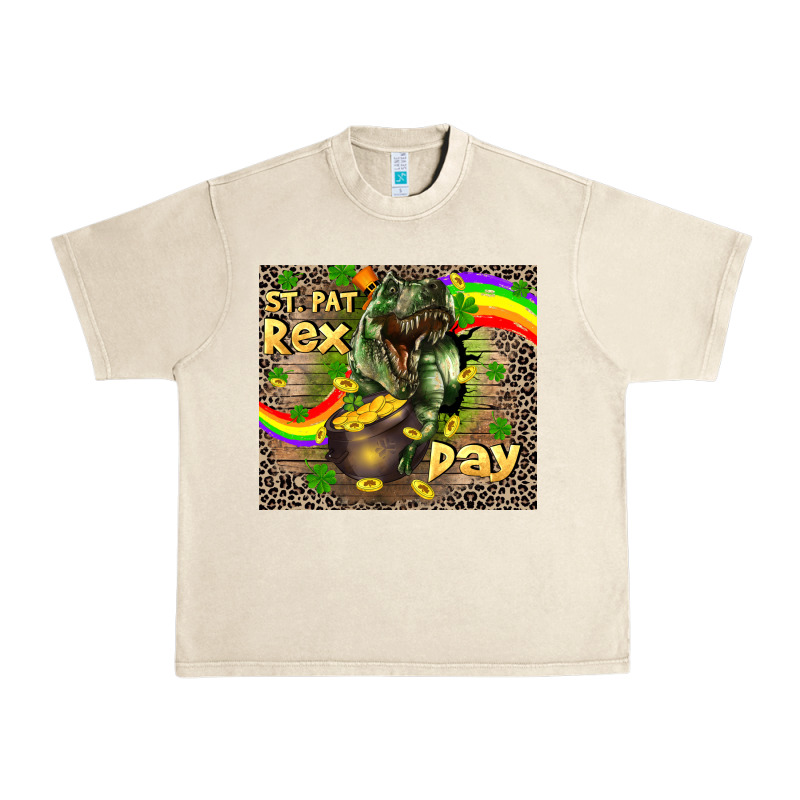 St. Pat Rex Day Urban Heavy Tee by CowGirlArtShop | Teevron