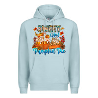 Blue Mist Sweet Like Pumpkin Pie Premium Hoodie - CowhideDigitalArt