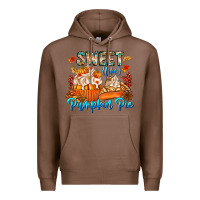 Chestnut Sweet Like Pumpkin Pie Premium Hoodie - CowhideDigitalArt
