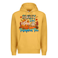 Mustard Sweet Like Pumpkin Pie Premium Hoodie - CowhideDigitalArt