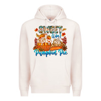 Pale Pink Sweet Like Pumpkin Pie Premium Hoodie - CowhideDigitalArt