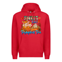 Red Sweet Like Pumpkin Pie Premium Hoodie - CowhideDigitalArt