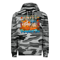 Slate Camo Sweet Like Pumpkin Pie Premium Hoodie - CowhideDigitalArt