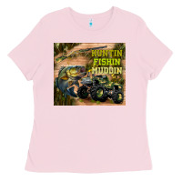 Huntin Fishin Muddin Ladies Tee | Teevron