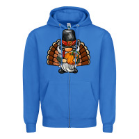 True Royal thanksgiving turkey gnome Zipper Hoodie - BarkalooDesign