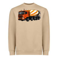 Mushroom cement truck Heavyweight Sweatshirt - Artiststas