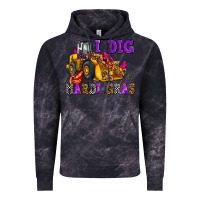 Cloud Black i dig mardi gras olivia Vintage Hoodie - OliviaCreatesArt