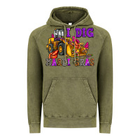 Vintage Olive i dig mardi gras olivia Vintage Hoodie - OliviaCreatesArt