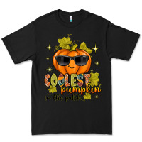 Black Coolest Pumpkin In The Patch Premium Tee - texasbilliewilder