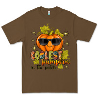 Cacao Coolest Pumpkin In The Patch Premium Tee - texasbilliewilder