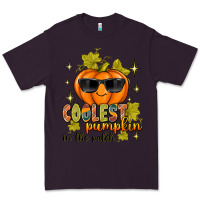 Plum Coolest Pumpkin In The Patch Premium Tee - texasbilliewilder