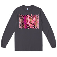 Smoke breast cancer brushstroke Long Sleeve Tee - FaDigitalArtStudio
