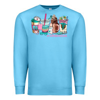 Ocean Blue medical assistant coffee cup Premium Sweatshirt - AdoDesignShop