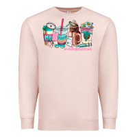 Pale Pink medical assistant coffee cup Premium Sweatshirt - AdoDesignShop