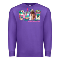 Purple medical assistant coffee cup Premium Sweatshirt - AdoDesignShop