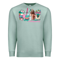 Seafoam medical assistant coffee cup Premium Sweatshirt - AdoDesignShop