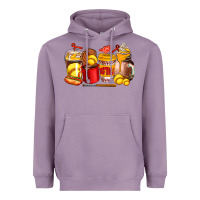Lavender softball coffee cups Heavyweight Hoodie - AdoDesignShop