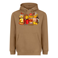 Toasted Coconut softball coffee cups Heavyweight Hoodie - AdoDesignShop