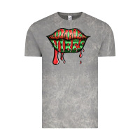 Cloud Rock summer vibes watermelon lips Vintage Tee - Jasminsmagicworld