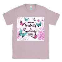 Lilac you are fearfully and wonderfully made Classic Tee - TumblerDesignByShophia
