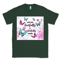 Sports Green you are fearfully and wonderfully made Classic Tee - TumblerDesignByShophia