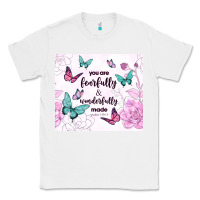 White you are fearfully and wonderfully made Classic Tee - TumblerDesignByShophia