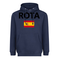 Navy rota spain spanish flag city vacation travel gift pullover hoodie Heavyweight Hoodie - maiPhamDesign