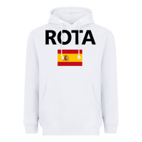 White rota spain spanish flag city vacation travel gift pullover hoodie Heavyweight Hoodie - maiPhamDesign