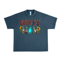 Midnight Navy Howdy mom mother's day Urban Heavy Tee - HowdyJamesFarm