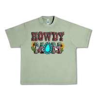Oil Green Howdy mom mother's day Urban Heavy Tee - HowdyJamesFarm