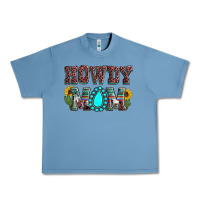 Pebble Blue Howdy mom mother's day Urban Heavy Tee - HowdyJamesFarm