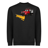 Black snow plow Heavyweight Sweatshirt - Artiststas