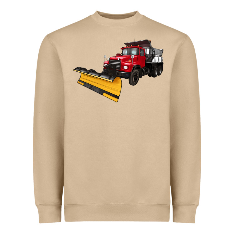 Snow Plow Heavyweight Sweatshirt by Artiststas | Teevron