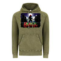 Vintage Olive bigfoot believe christmas Vintage Hoodie - FaDigitalArtStudio
