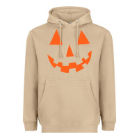 Mushroom Halloween Pumpkin Face Gift Creepy Spooky Horror Heavyweight Hoodie - maiPhamDesign