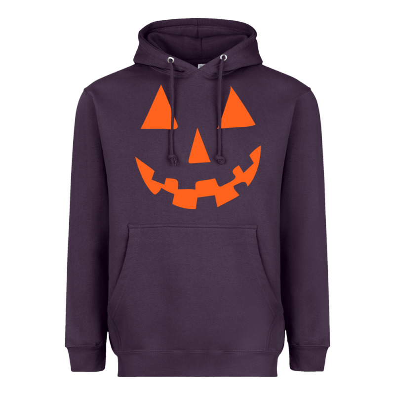 Halloween Pumpkin Face Gift Creepy Spooky Horror Heavyweight Hoodie by maiPhamDesign | Teevron
