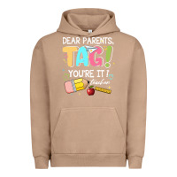 Pigment Burro dear parents tag youare it teacher Urban Hoodie - JahusDesignShop