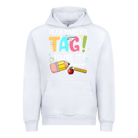 White dear parents tag youare it teacher Urban Hoodie - JahusDesignShop