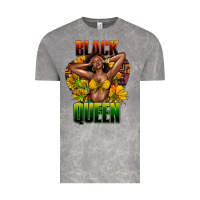 Cloud Rock Black queen afro Vintage Tee - HowdyJamesFarm
