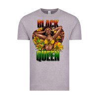 Vintage Zinc Black queen afro Vintage Tee - HowdyJamesFarm