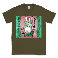 Army Green for the love of the game golf Classic Tee - Jasminsmagicworld